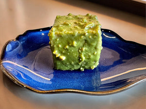 The Matcha Nama Mousee Tart is inspired by our bestselling nama chocolate collection. 