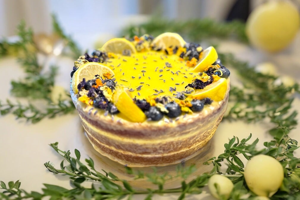 Treat Mom to our Lavender Lemon Cake, a wholesome treat that's chock-full of citrsy goodness and healthy vitamins