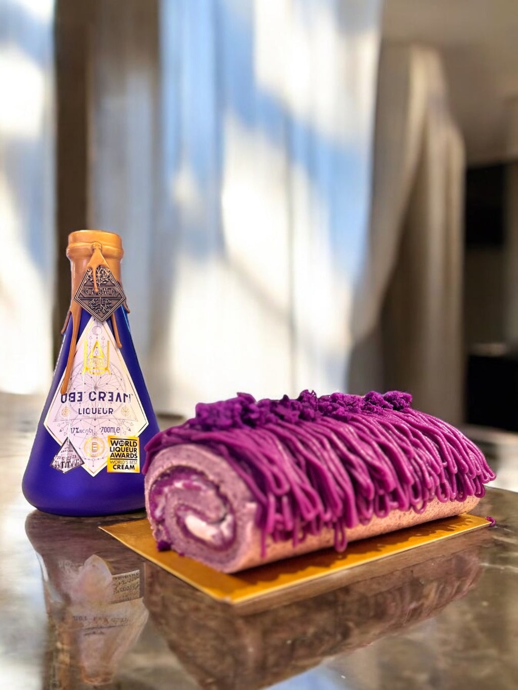 Our Ube Cream Sweet Potato Roll showcases the beloved ube (purple yam) and sweet potato commonly used in Filipino desserts