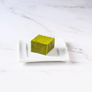 We use quality Japanese matcha in our matcha NAMA chocolate instead of green tea.